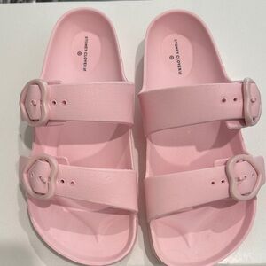 Girls/women’s Stoney clover for target Birkenstock inspired pink sandals, 6, EUC
